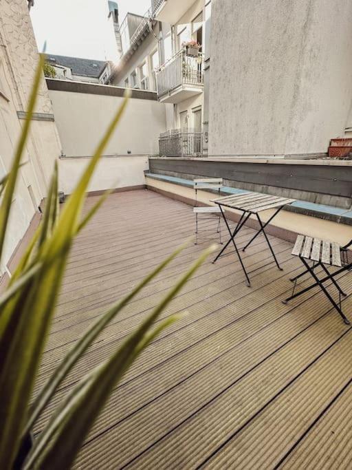 Studio Mit Terrasse Altstadt Koblenz Coblenza Esterno foto