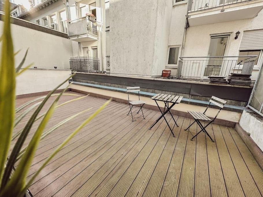 Studio Mit Terrasse Altstadt Koblenz Coblenza Esterno foto
