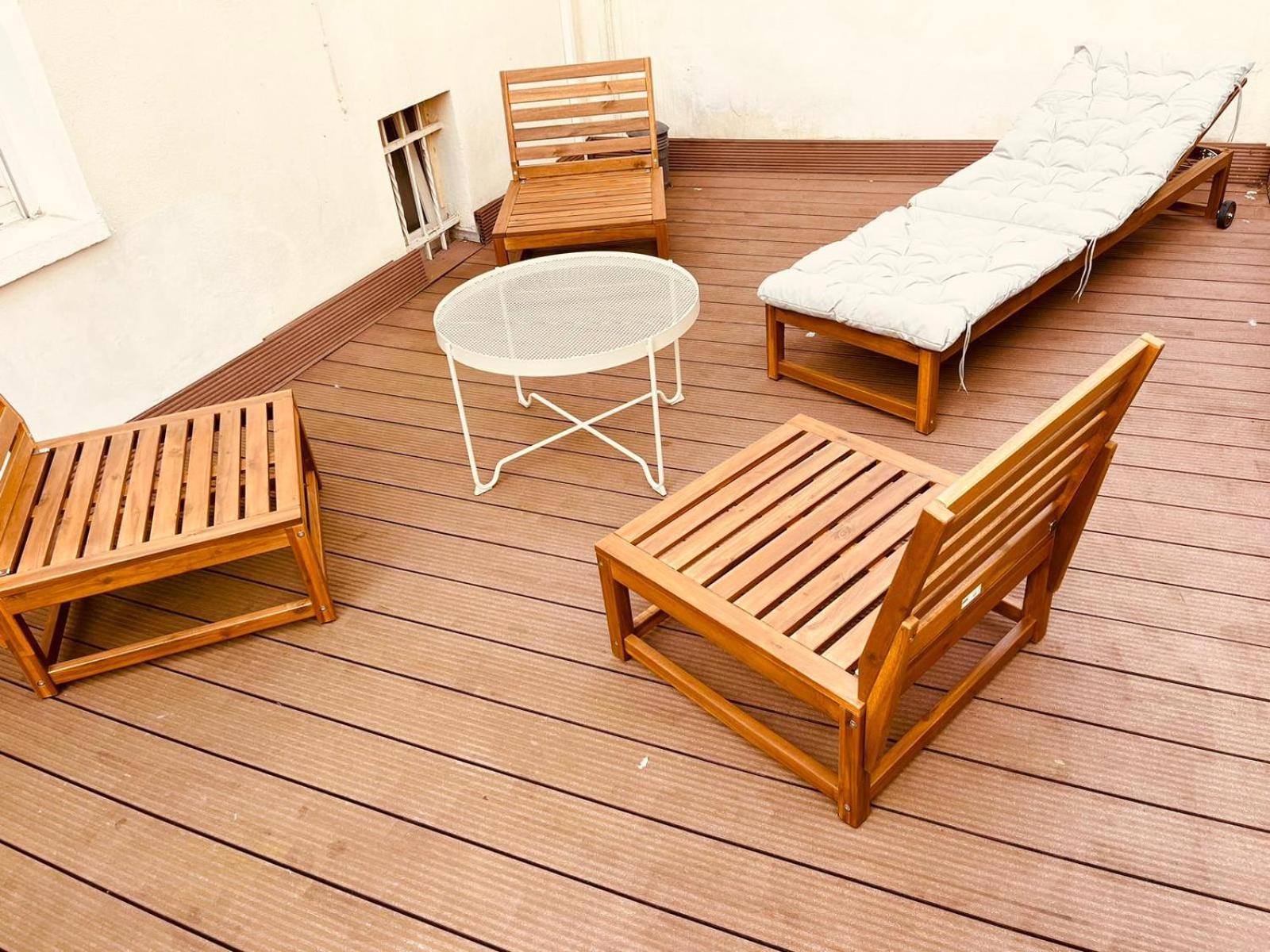 Studio Mit Terrasse Altstadt Koblenz Coblenza Esterno foto
